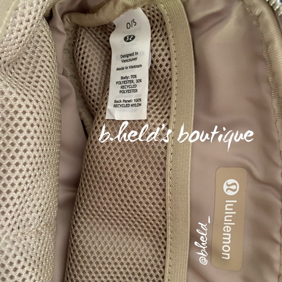 lululemon Everywhere Belt Bag *Fleece in Natural Ivory/Trench OS Brand New NWT - Picture 15 of 16